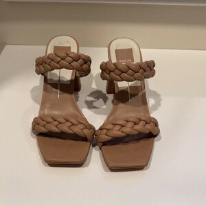 Dolce Vita Women's Brown Braided Heels